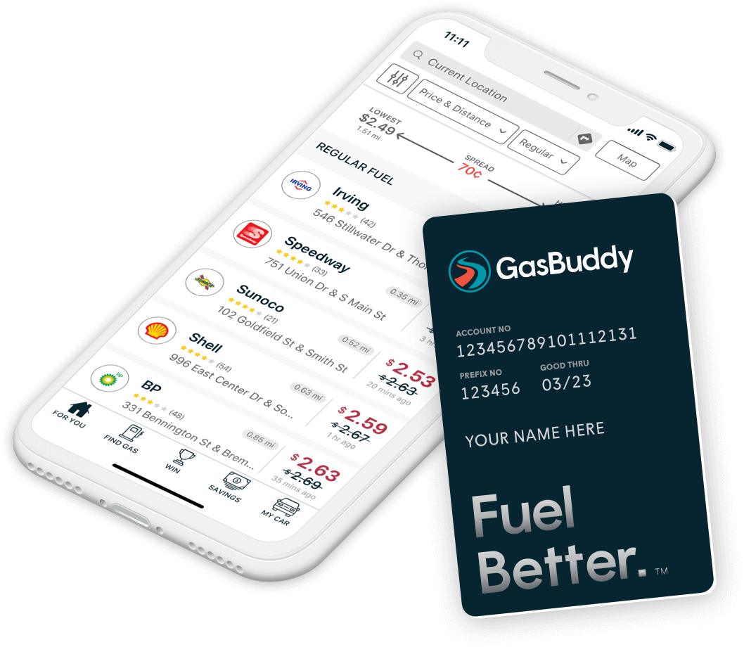 GasBuddy Cheapest Gas Station Finder App with Money Saving Benefits